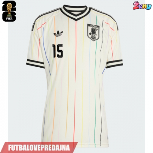 Lacne Ženy Futbalové dres Japonsko Hiroki Ito #21 MS 2026 Krátky Rukáv - Preč
